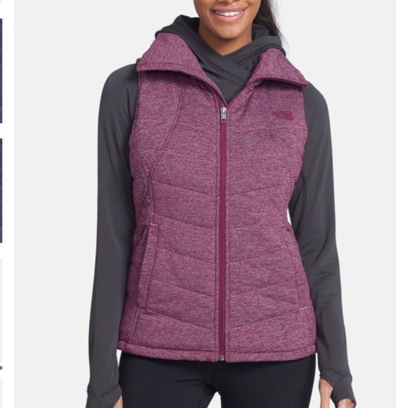 Pseudio Full Zip Plum Vest Medium 